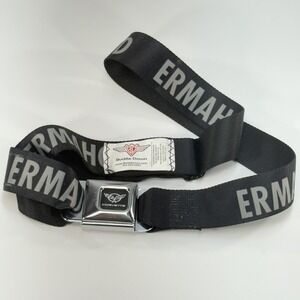 Buckle-Down Corvette Seat Belt Buckle Black ERMAHGERD Seatbelt Style Mens USA